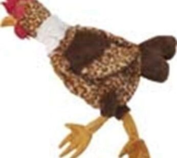 SPOT Skinneeez | Stuffless Dog Toy with Squeaker For All Dogs | Tug-Of-War Toy For Small and Large Breeds | 17″ | Chicken Design | By Ethical Pet