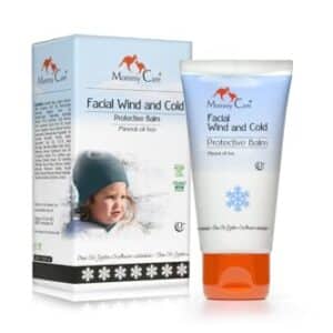 Mommy Care Cold Weather Baby Child Organic Facial Protective Winter Balm Soothing Cold Sores Cream to Hydrate Moisturize Newborns Kids Sensitive Dry Skin Wind Block Lotion. Mint scente 50ml/1.76 fl.oz - Image 1