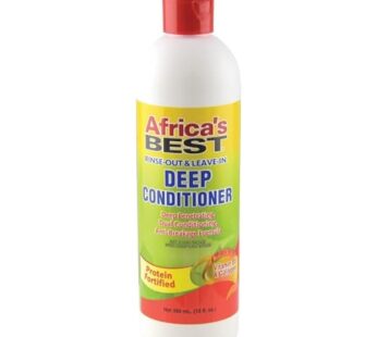 Africa’s Best Rinse Out and Leave in Deep Conditioner, 12 Ounce (CH110612)