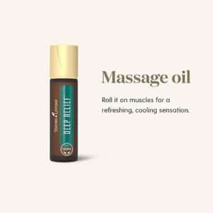 Young Living Deep Relief Essential Oil Roll-On 10ml - Relieve Tension and Soothe Muscles. It features penetrating essentials oils, including Peppermint, Wintergreen, and Copaiba. - Image 4