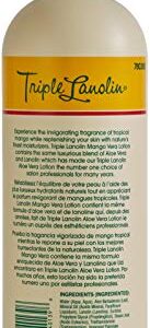 Triple Lanolin Mango Vera Hand and Body Lotion, 20 Oz, 20 Ounce, BRA-40138 - Image 2