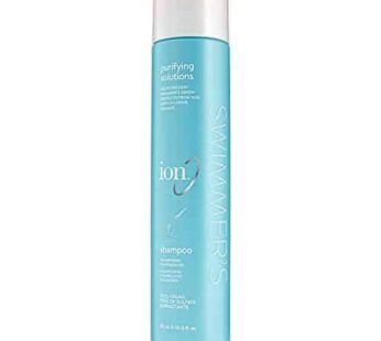 ion Swimmer’s Shampoo, Removes Build-up from Chlorine and Minerals, Sulfate Free, Vegan
