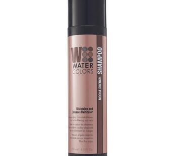 Watercolors Color Depositing Sulfate & Paraben Free Shampoo, Maintains & Enhances Haircolor- Mocha Drench 8.5 Fl Oz.