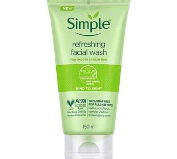 Simple Refreshing Facial Wash Gel, 5 Ounce