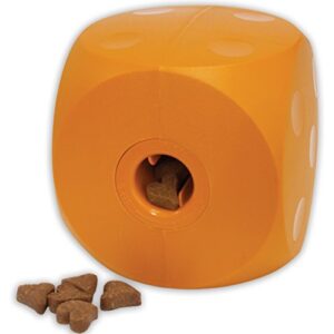 Our Pets Buster Food Cube Interactive Dog Toys (Slow Feeder, Dog Puzzle Toys and Treat Dispensing Dog Toys - Great Alternative to Snuffle Mat for Dogs and Slow Feeder Dog Bowls) Colors Will Vary, Multicolor, Mini - Image 7