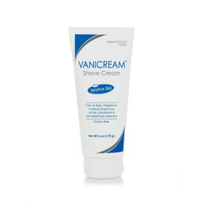 Vanicream Shave Cream for Sensitive Skin - 6 oz, Pack of 4 - Image 1