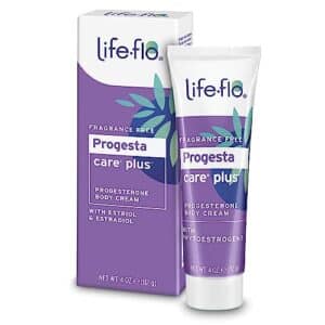 Life-Flo Progesta-Care Plus, Progesterone Cream for Women with 20mg USP Progesterone & Phytoestrogens, May Help Support a Woman?s Healthy Balance at Midlife, Fragrance Free, Made Without Parabens, 4oz - Image 1