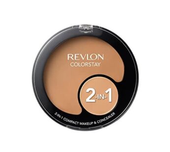 Revlon ColorStay 2-in-1 Compact Makeup & Concealer, Warm Golden