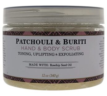 Nubian Heritage Patchouli & Buriti Hand & Body Scrub, 12 Ounce