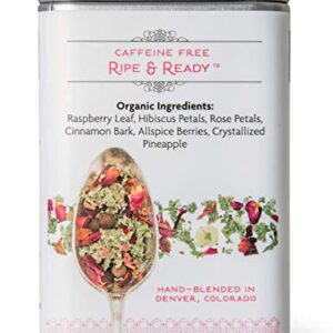 Birds & Bees Teas - Red Raspberry Leaf Tea, Ripe & Ready Organic Third Trimester Tea to Prepare Your Body for Labor and Birth - 30 Servings, 3.5 oz - Image 2