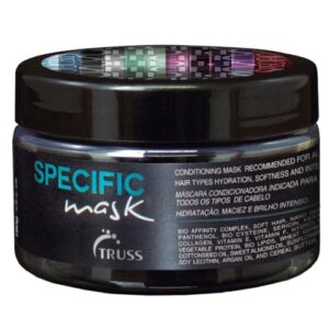 TRUSS Professional Specific Mask - Hydrating Hair Mask with Argan Oil - Deep Hydration - Repair & Seal Damaged Hair Cuticle; Extends Color; Prevents Split Ends; & Prevents Color Fading (6.35oz) - Image 1