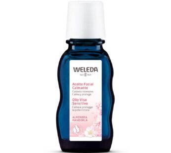Weleda Sensitive Care Calming Face Oil, 1.7 Fluid Ounce, Plant Rich Moisturizer with Sweet Almond Oil