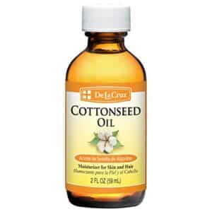 De La Cruz Cottonseed Oil - Moisturizer for Skin and Hair - Multipurpose Carrier Oil - 2 Fl OZ (1 Bottle) - Image 1