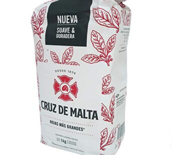 Yerba Mate Cruz de Malta, 2.2 Lbs each bag, 3-pack