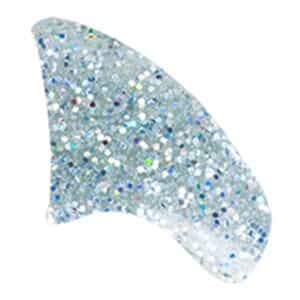 Purrdy Paws 40 Pack Soft Nail Caps for Cat Claws Silver Holographic Glitter Medium - Image 5