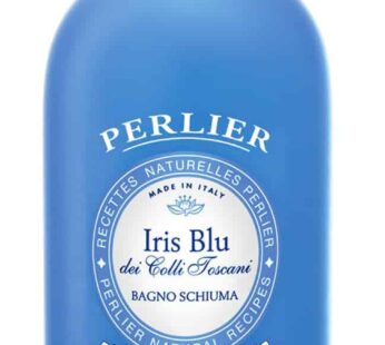 Perlier Blue Iris Foam Bath – Natural & Calming Aromatherapy Bubble Bath For Women And Men – Rich Foaming Formula Provides Deep Moisturization And Hydration For All Skin Types (16.9 Fluid Oz.)