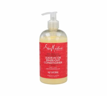Sheamoisture Conditioner for Curly Hair Red Palm Oil and Cocoa Butter with Flaxseed Oil 13 oz
