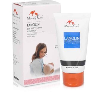 Mommy Care Lanolin Nipple Cream for Breastfeeding Cream baby Nursing Cracked Nipple 40ml/1.35 fl.oz Mothers Nipple Relief Ointment Natural Anti Cracking Sore Nipple Cream