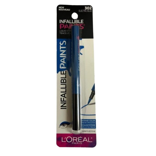L'Or?al Paris Infallible Paints Eyeliner, Electric Blue, 0.034 fl. oz. - Image 3