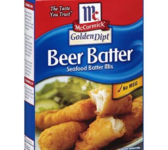 Golden Dipt Mix Batter Beer Seafood Mix 10 Oz Pack of 3