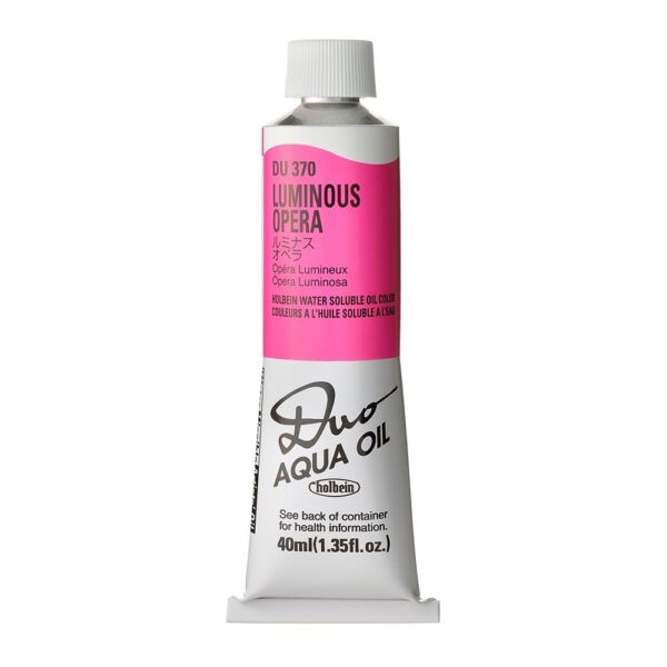 Holbein Duo Watersoluble Oil Colors - Luminous Opera - 40ml Tube