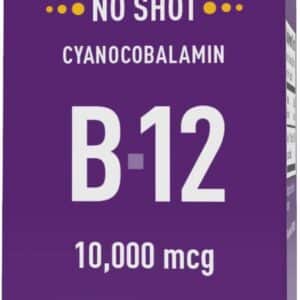 Superior Source No Shot Vitamin B12 Cyanocobalamin 10000 mcg, Quick Dissolve MicroLignual Tablets, 60 Count B12 Supplement to Increase Metabolism and Energy Production, Nervous System Support, Non-GMO - Image 5