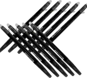 Pilot Frixion Ball Slim Retractable Erasable Gel Ink Pens,fine Point, – 0.38 Mm – Black Ink- Value Pack of 10
