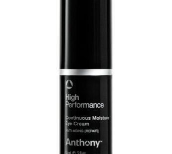 Anthony High Performance Eye Cream. Anti-Aging Continous Moisture with Vitamin A, C, and E, Caffeine, Jojoba, and Squalane. Reduces Puffiness and Appearance of Dark Circles and Fine Lines (0.5 Fl Oz)