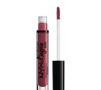 NYX PROFESSIONAL MAKEUP Lip Lingerie Gloss – Euro Trash, Dark Pink-Brown