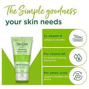 Simple Refreshing Facial Wash Gel, 5 Ounce - Image 4