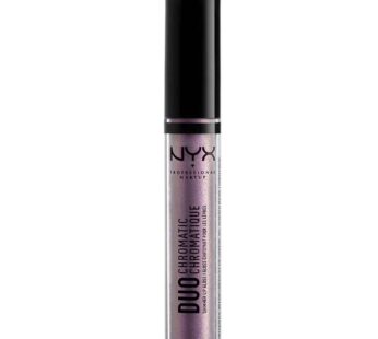 NYX PROFESSIONAL MAKEUP Duo Chromatic Lip Gloss – Gypsy Dream, Lavender With Blue/Gold/Silver Duo Chromatic Pearls