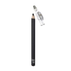 e.l.f. Satin Eyeliner Pencil with BuiltIn Sharpener, Black, 0.03 Oz - Image 1