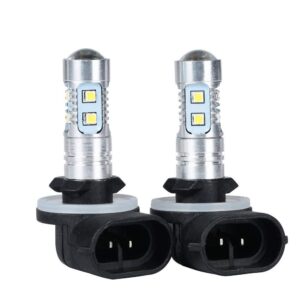 XTAUTO 2x 8000K White High Power 2323 SMD 881 886 889 894 LED Fog Driving Light Bulbs 1200LM - Image 1