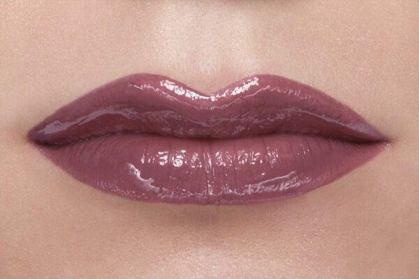 NYX PROFESSIONAL MAKEUP Lip Lingerie Gloss - Euro Trash, Dark Pink-Brown - Image 4