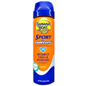 Banana Boat Continuous Spf#30 Sport 1.8 Ounce Cool Zone (6 Pieces) (53ml) - Image 1