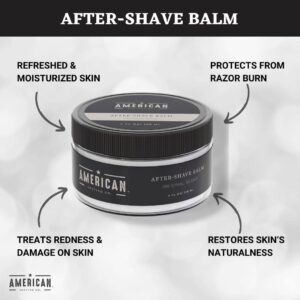 After Shave Balm for Smooth (Original Scent), Silky & Irritation Free Skin, Soothes and Moisturizes Face After Shaving, Treats Redness & Razor Burn, Post Shave Lotion by American Shaving Co - 4 Oz - Image 7