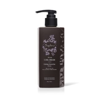 Saphira Moisturizing Curl Cream for Curly and Wavy Hair, Hair Moisturizer and Deep Conditioning for Shine and Bounce, Sulfate-Free, Paraben-Free, Vegan, 8.5 Ounce