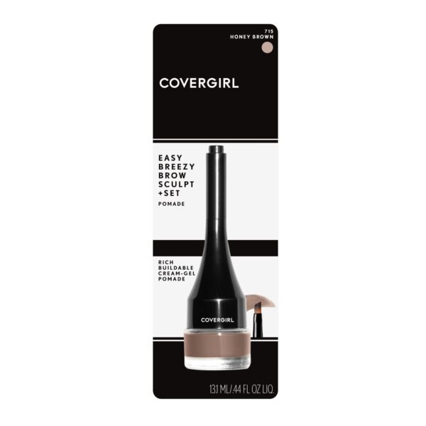COVERGIRL Easy Breezy Brow Sculpt + Set Pomade, Honey Brown, 0.10 Ounce (Pack of 1) - Image 2