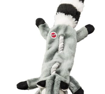 SPOT Forest Raccoon Skinneeez Tugs Stuffingless Dog Toy, 23in, Great for Tug of War