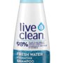 Live Clean Shampoo, Hydrating Fresh Water, 12 Oz
