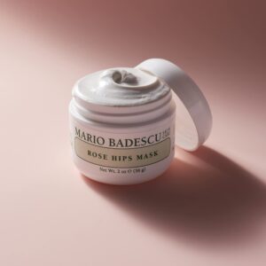 Mario Badescu Rose Hips Mask for Combination, Dry, Sensitive Skin | Face Mask with Rosehip Extract, Vitamin E | Moisturizes Dry Skin & Visibly Evens Out Skin Tone | 2 Fl Oz - Image 2