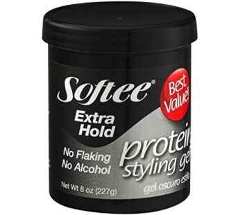 Softee extra hold protein styling gel 8 oz