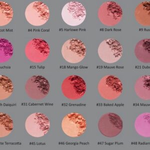 Pure Ziva Pumpkin Spice Orange Peach Blush Pressed Cheek Blush Pressed Cheek Color Contour Powder, Talc & Paraben Free, 4 Grams, No Animal Testing & Cruelty Free - Image 6