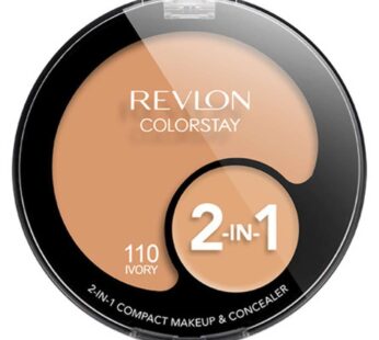 Revlon ColorStay 2-in-1 Compact Makeup & Concealer, Ivory