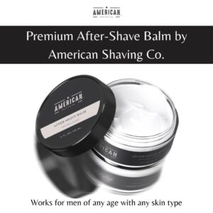 After Shave Balm for Smooth (Original Scent), Silky & Irritation Free Skin, Soothes and Moisturizes Face After Shaving, Treats Redness & Razor Burn, Post Shave Lotion by American Shaving Co - 4 Oz - Image 5