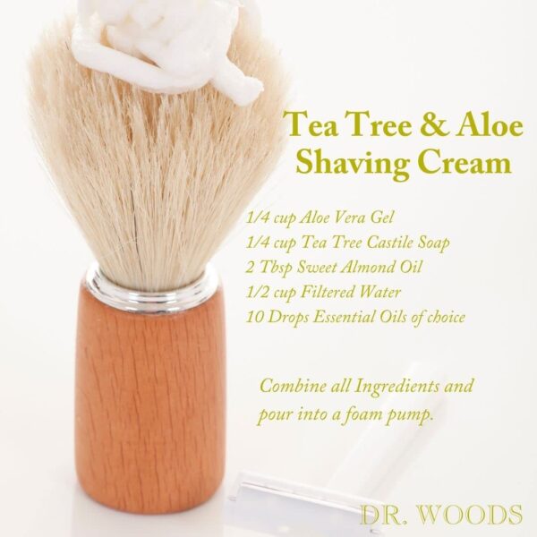 Dr. Woods Pure Tea Tree Liquid Castile Soap with Organic Shea Butter, 32 Ounce (Pack of 2) - Image 6