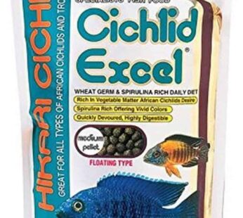 (3 Pack) Hikari 8.8-Ounce Cichlid Excel Floating Pellets for Pets, Medium