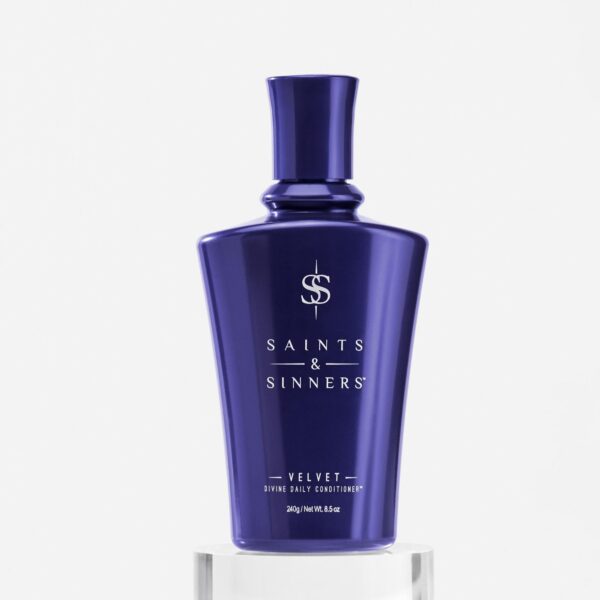 Saints & Sinners Velvet Divine Daily Conditioner for Dry, Moisture-Starved, Damaged Hair - Repair, Strengthen, Detangle & Eliminate Frizz. - Image 3