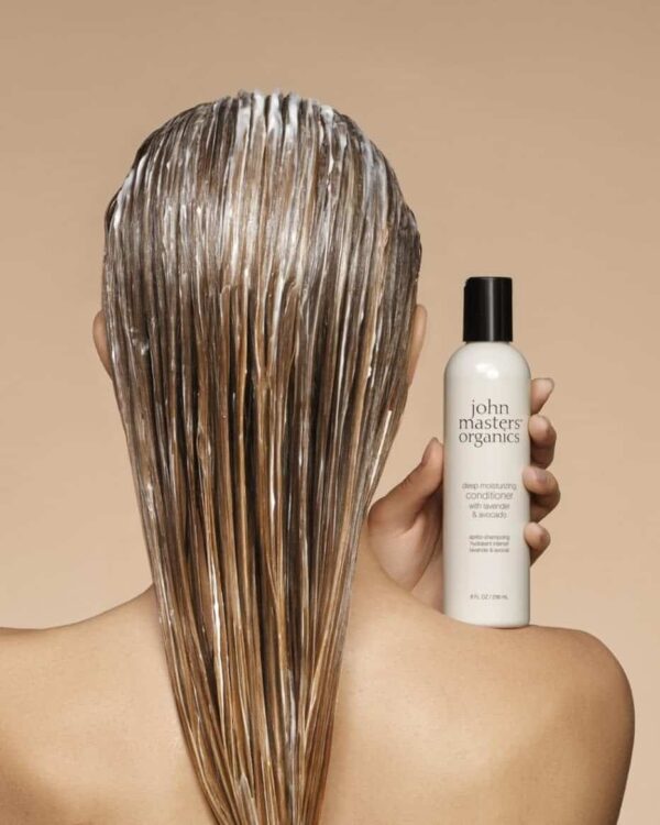 John Masters Organics Deep Moisturizing Conditioner with Lavender & Avocado - Image 4