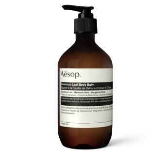 Aesop Geranium Leaf Body Balm -Skin Softening Rich Blend of Nourishing Nut Oils, Geranium Leaf and Citrus Extracts – 16.5 oz